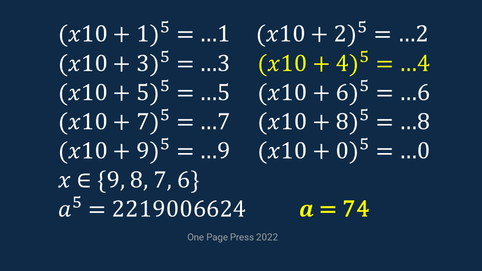 Original Math Problem One Page Press – Page 3 – From data to information. From ideas to ...